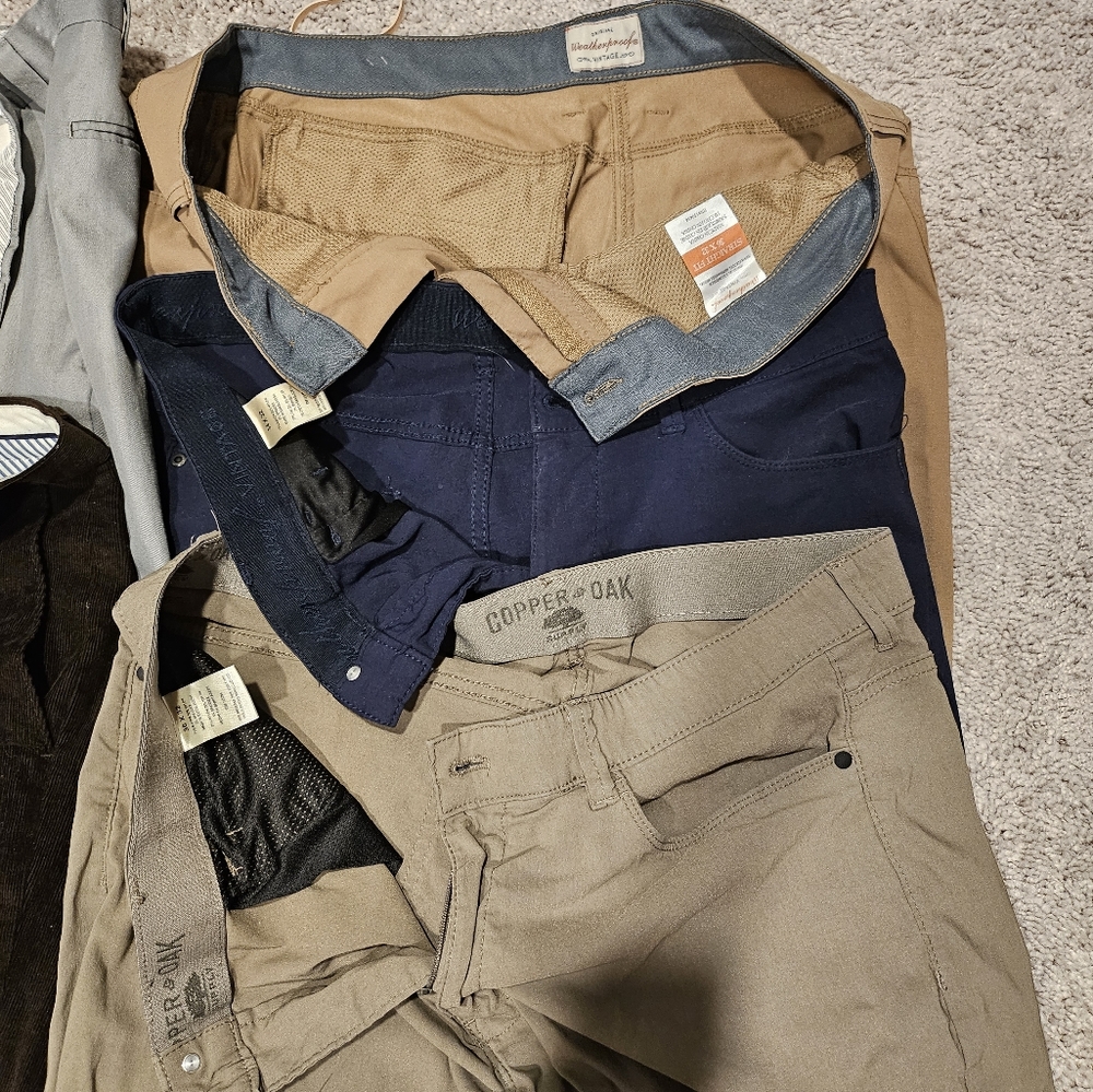 Weather vintage and Cooper oak